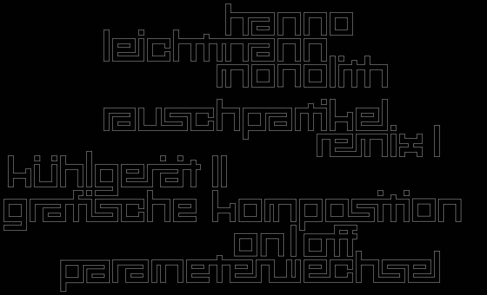 2021-03-10 Hanno Leichtmann - 1996 Monolith (rauschpartikel Remix 1 - 3)